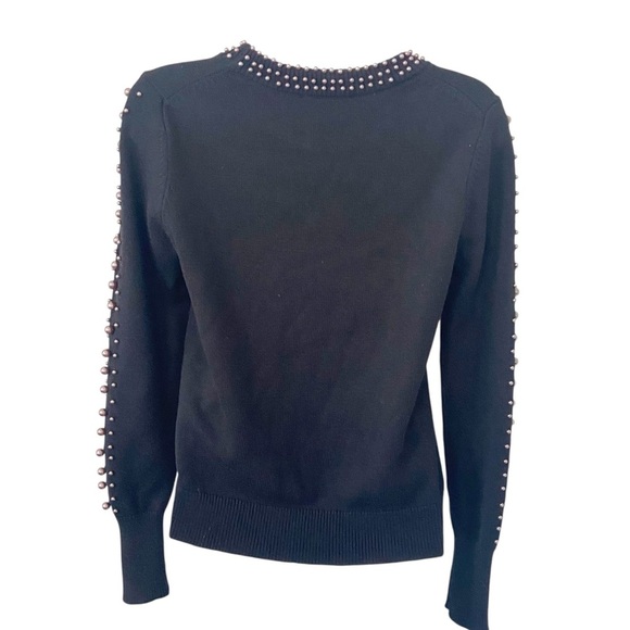Ann Taylor Pearl Trim Sweater size XS - Picture 2 of 7